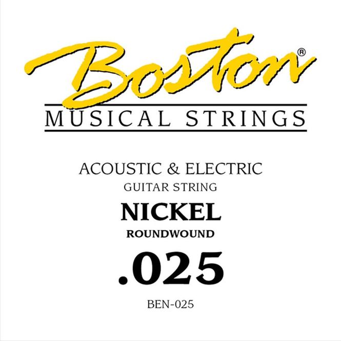 Hovedbilde Boston 025 Nickel Roundwound String
