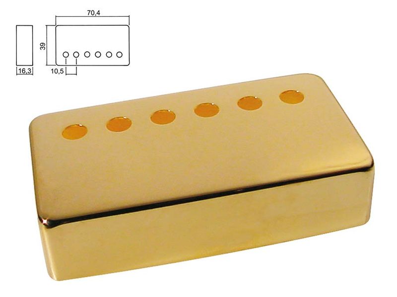 Boston HPC-20-NIF Pickup Cover - Metal Gold