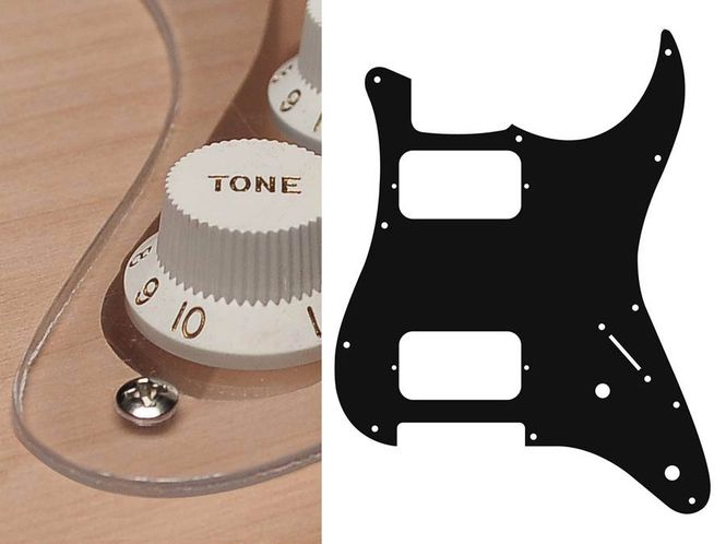 Hovedbilde Boston ST-132 Pickguard Strat - Transparent