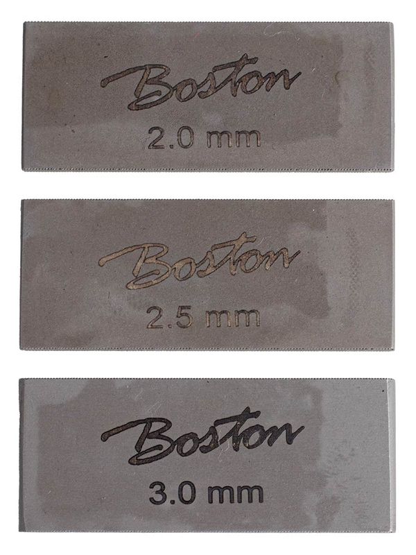 Boston bridge saddle slot file 5x 2cm - 2.0mm width