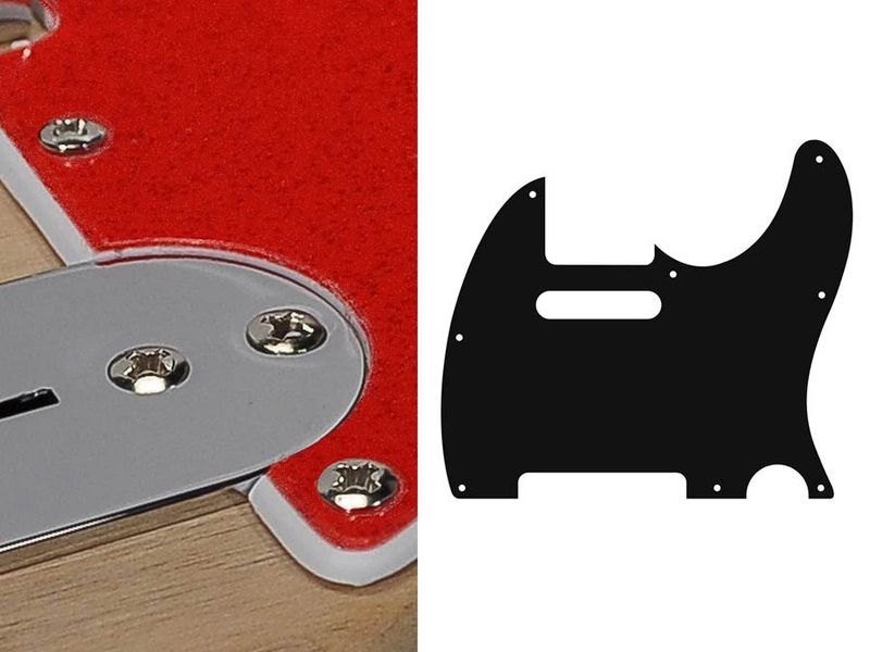 Boston TE-210 Pickguard Tele - Sparkling Red