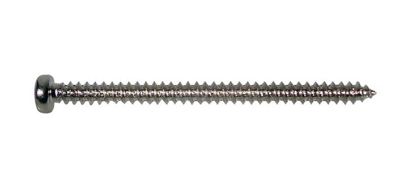 Boston PS-12-N Pickup Screw 2,6 x 35 mm - Nickel (12-p)