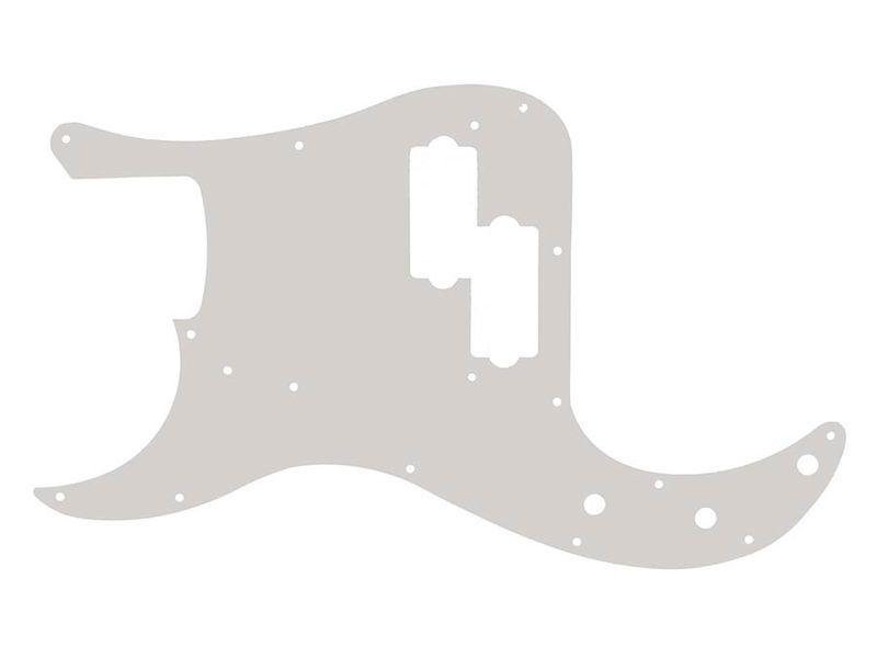 Boston aluminium pickguard shield for '62 PB, 17 screwholes