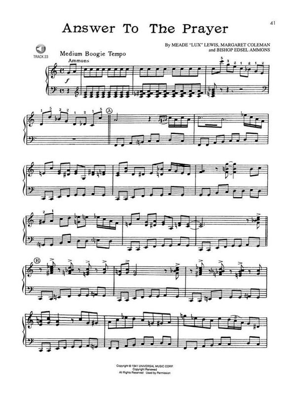 Boogie Woogie for Beginners: Keyboard Instruction