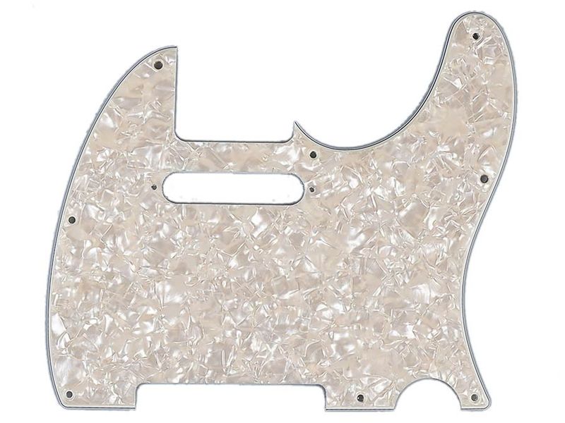 Fender GRP pickguard Standard Tele®, 8 screw holes,