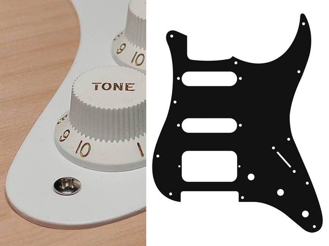 Hovedbilde Boston ST-123 Pickguard Strat - White
