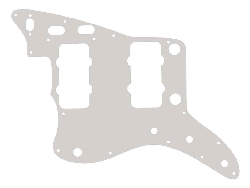 Boston aluminium pickguard shield for JM, 13 screwholes