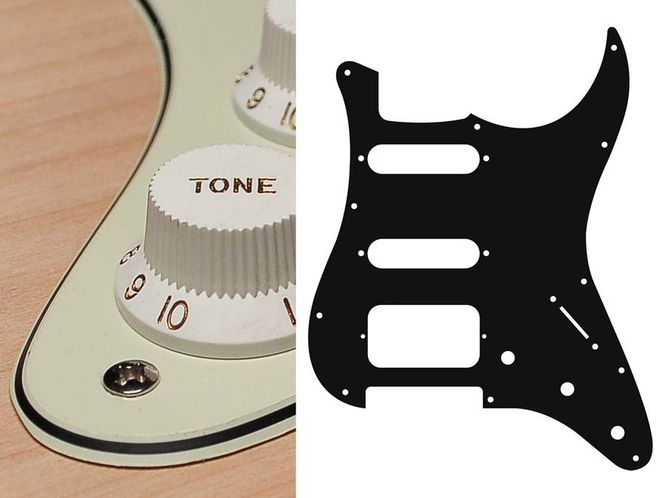 Hovedbilde Boston ST-323 Pickguard Strat - Mint Green