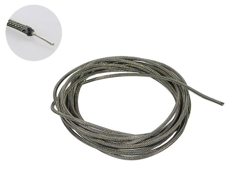 Boston PBWS10 USA Made Cotton Braided Push Back Wire - 10 ft