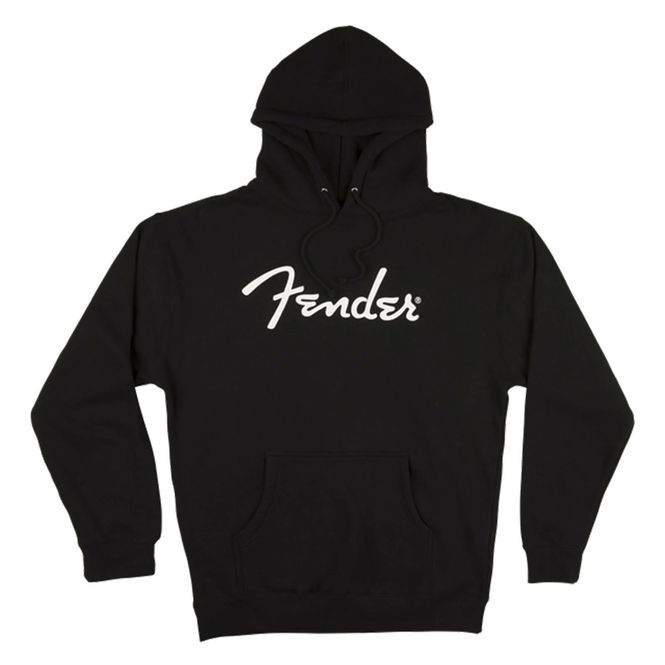 Hovedbilde Fender  spaghetti logo hoodie, black, S