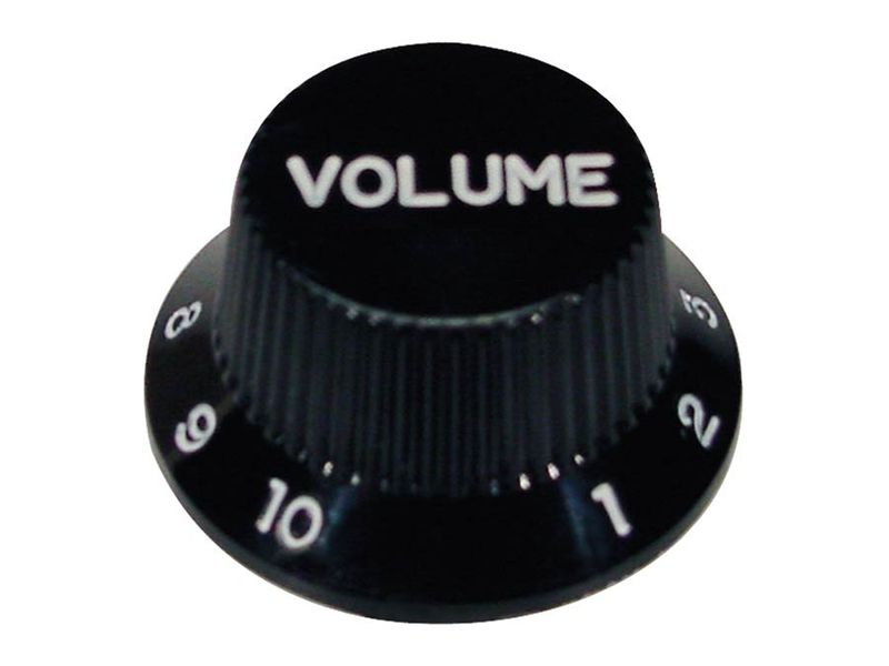 Boston KB-244-V Bell Knob Black