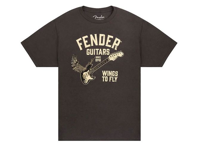 Hovedbilde Fender  Wings To Fly T-Shirt, vintage black, XXL
