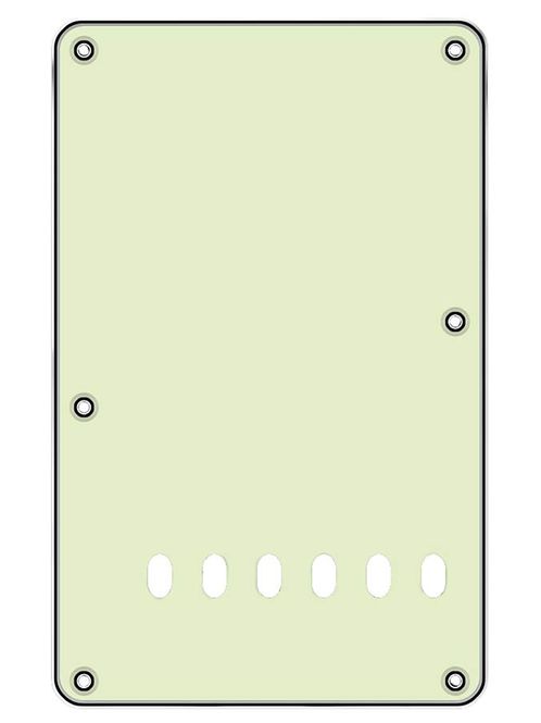 Hovedbilde Boston BP-313 Strat Back Plate - Mint Green