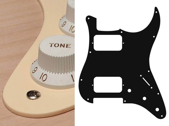Hovedbilde Boston ST-133 Pickguard Strat - Cream