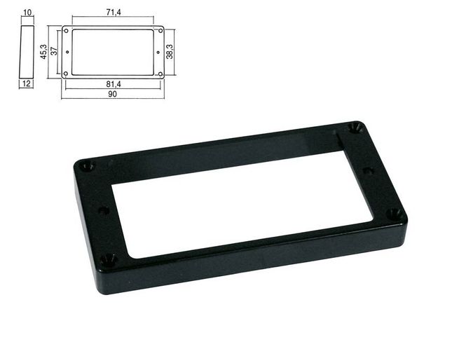 Hovedbilde Boston HPF-08-TBK Pickup Mounting Ring