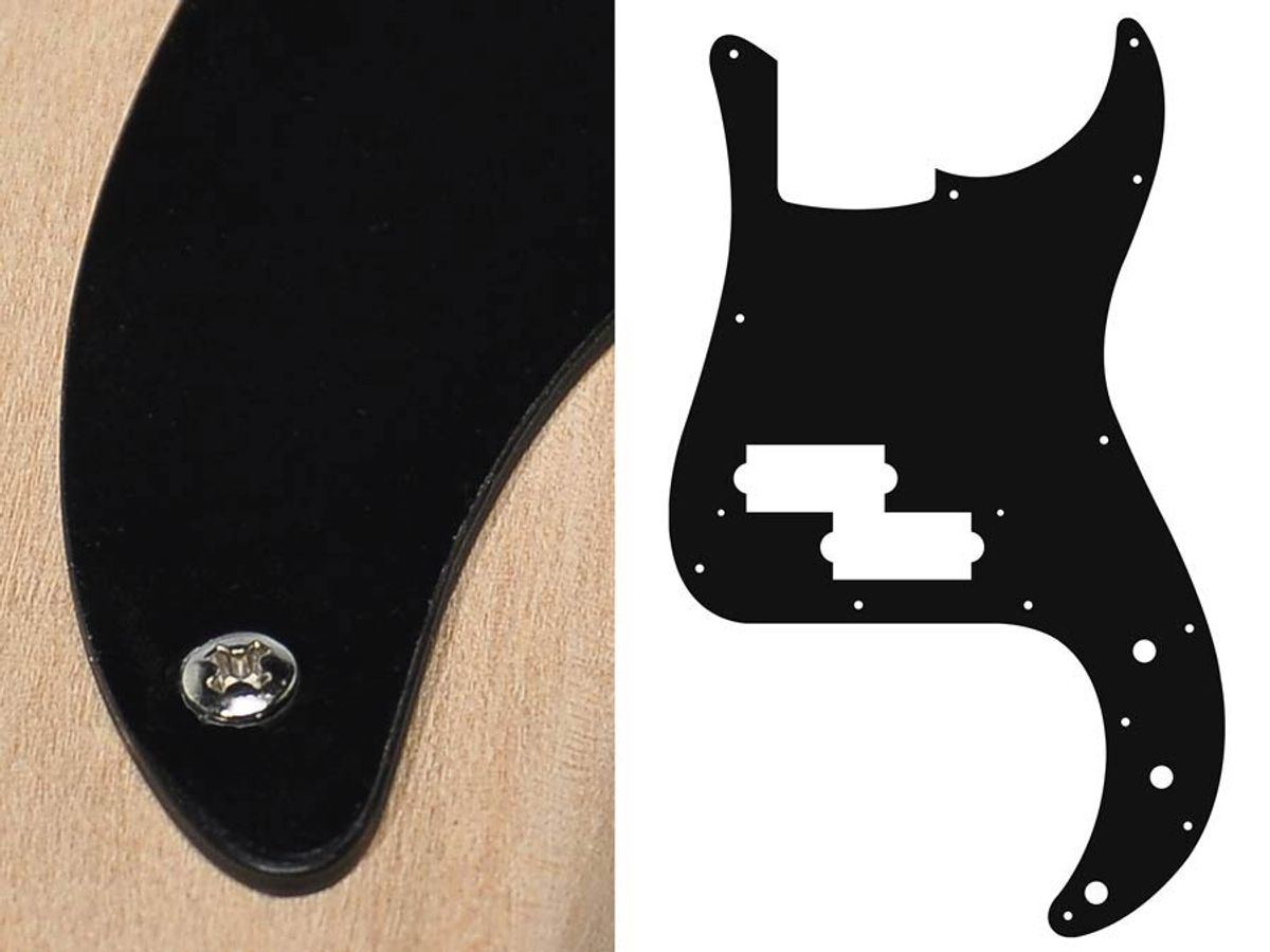Boston PB-115-B Pickguard P-Bass - Black