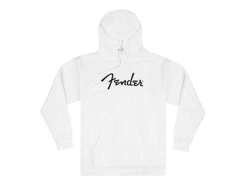 Fender  spaghetti logo hoodie, olympic white, M