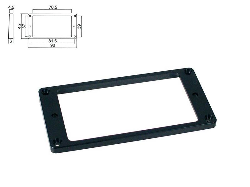 Boston HPF-02-SBK Pickup Mounting Ring