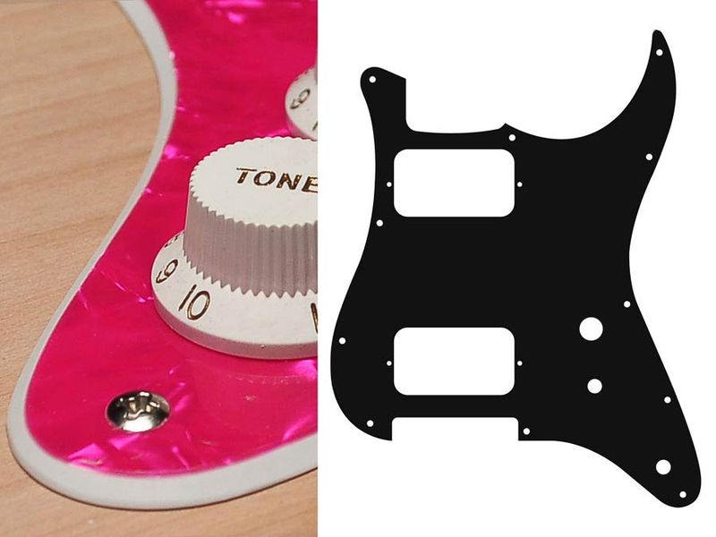Boston ST-231 Pickguard Strat - Pearl Pink