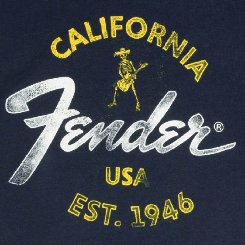 Fender  T-Shirts Baja Blue, blue, XXL