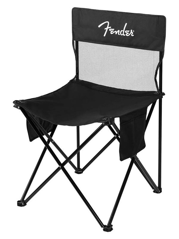 Fender  festival folding chair with integrated guitar stand