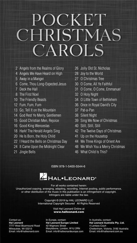Pocket Christmas Carols