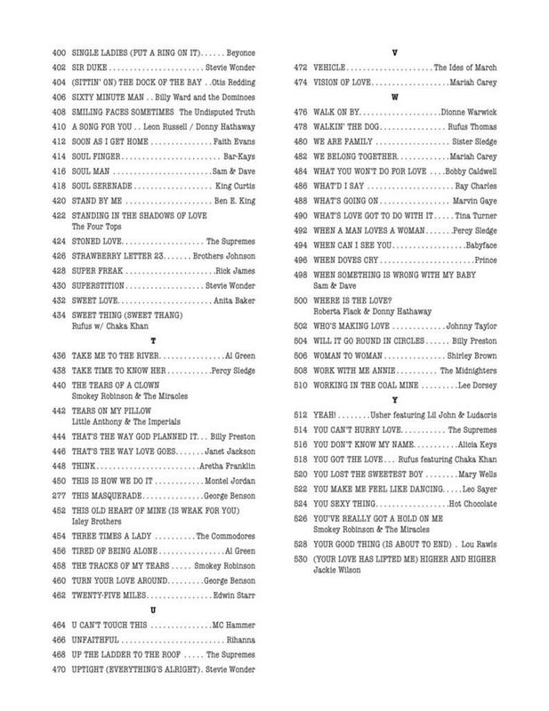 The Real R&B Book