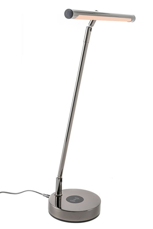 GEWA Piano lamp PL-78 Black chrome, shiny
