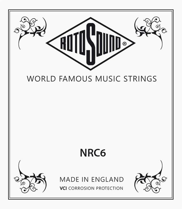 Hovedbilde Rotosound Classical Nylon Singles Tie On 6th (E6)