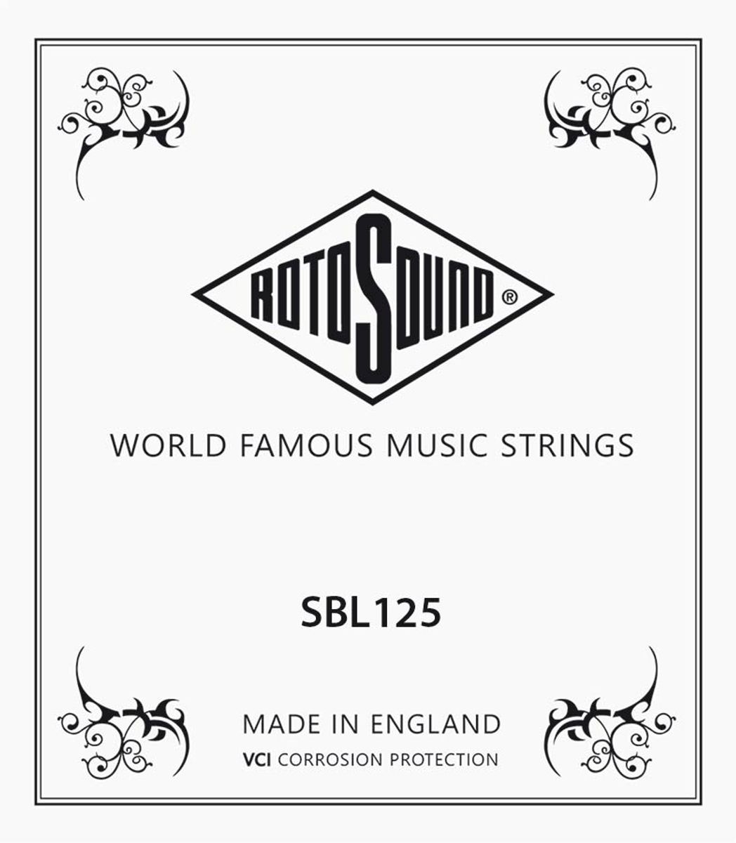 Rotosound Stainless Steel Single 125