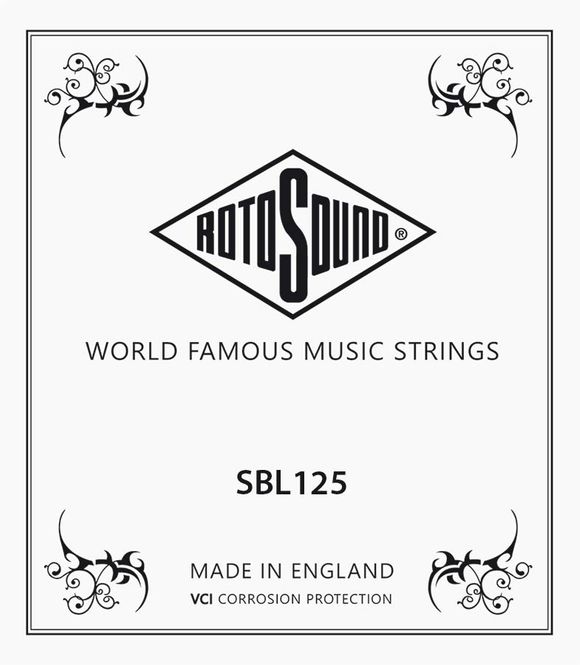 Hovedbilde Rotosound Stainless Steel Single 125