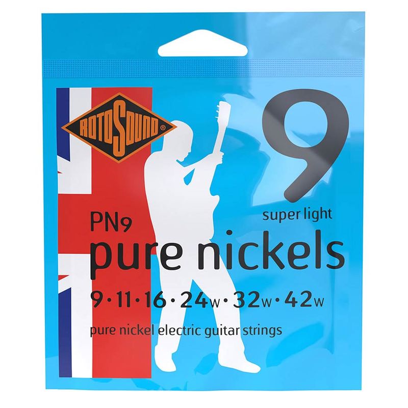 Rotosound PN9 Pure Nickels - Super Light 9-42