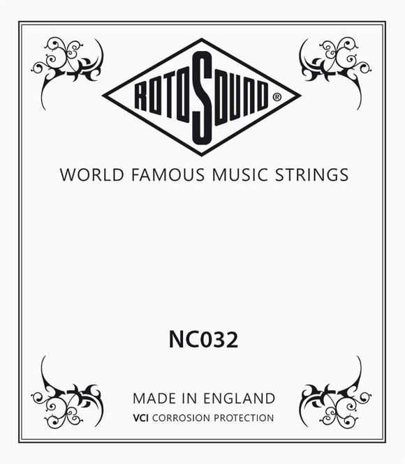 Hovedbilde Rotosound NC032 Single String - Nickel Wound