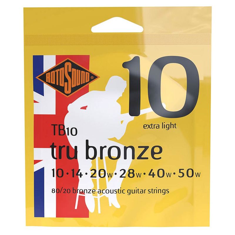Rotosound TB10 Tru Bronze - Extra Light 10-50
