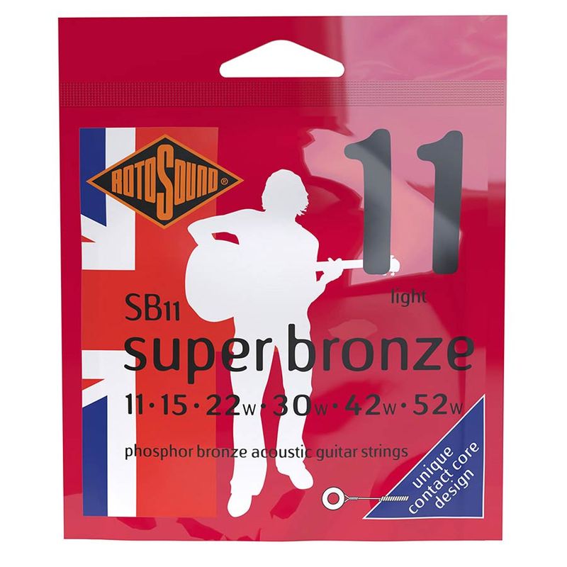 Rotosound SB11 Super Bronze - Light 11-52