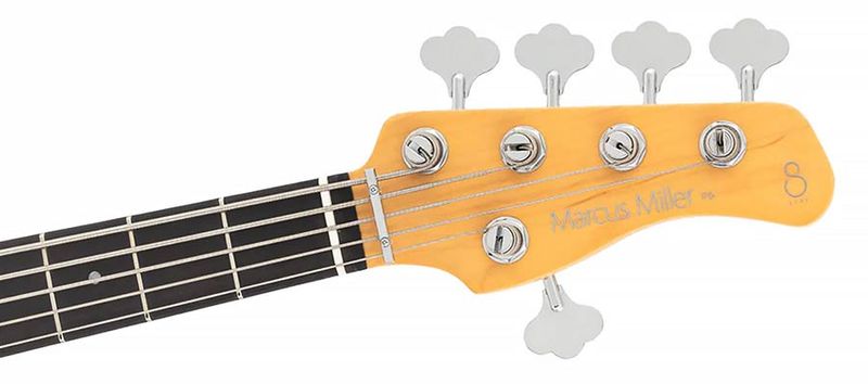 Sire P6 5/BSB mahogany+ash top 5-string active bass guitar butterscotch blonde