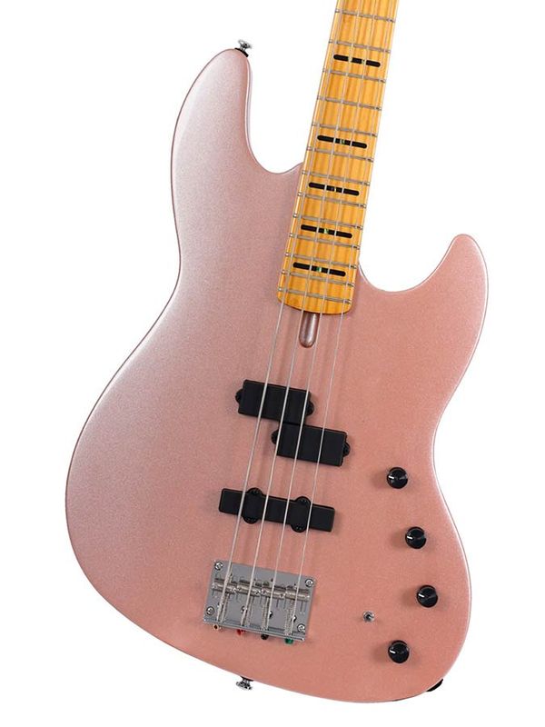 Sire U Series Marcus Miller alder 4-string active bass guitar, rosegold