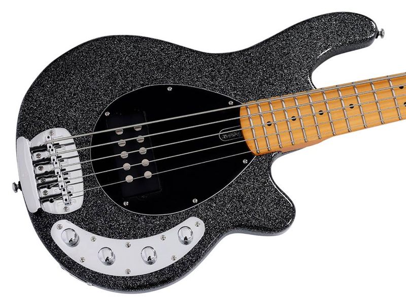 Sire Z Series Marcus Miller mahogany 5-string active bass guitar, sparkle black