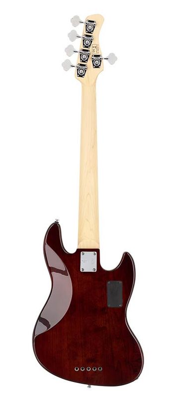 Sire V7 2nd Gen Series Marcus Miller Lefty Alder 5-string Bass Guitar Tobacco Sunburst