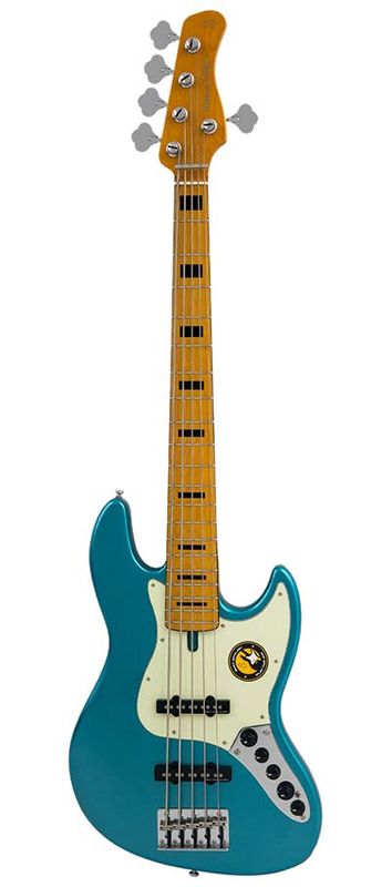 Sire V7+ A5/TP alder 5-string active bass guitar tide pool