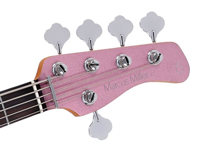 Sire Z Series Marcus Miller mahogany 5-string active bass guitar, burgundy