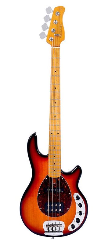 Sire Z Series Marcus Miller mahogany 4-string active bass guitar, 3 tone sunburst