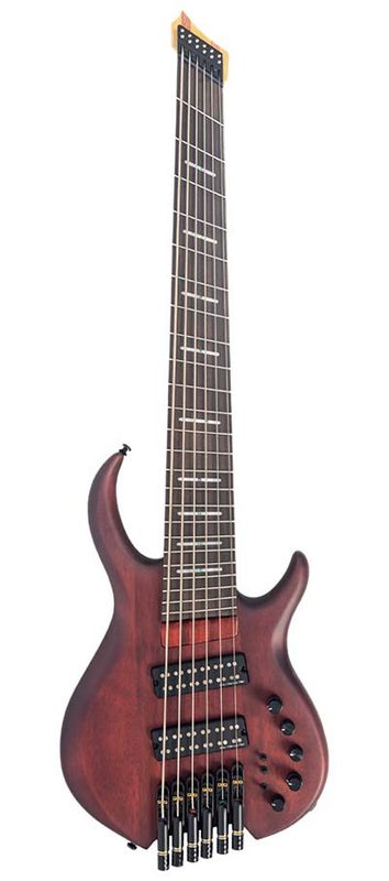 Sire M6H 6/MAS mahogany 6-string active bass mahogany satin, with gigbag