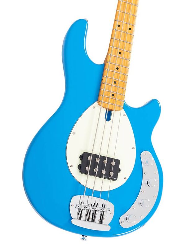 Sire Z Series Marcus Miller mahogany 4-string active bass guitar, blue