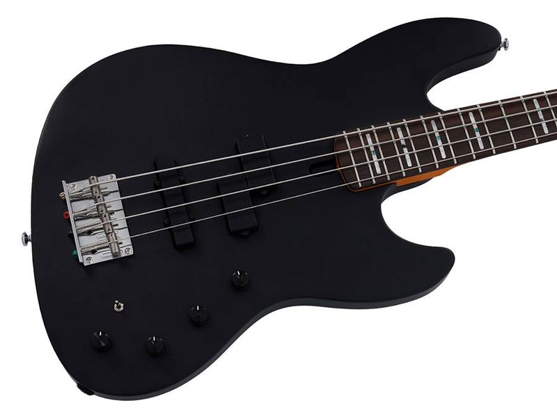 Sire U Series Marcus Miller alder 4-string active bass guitar, satin black