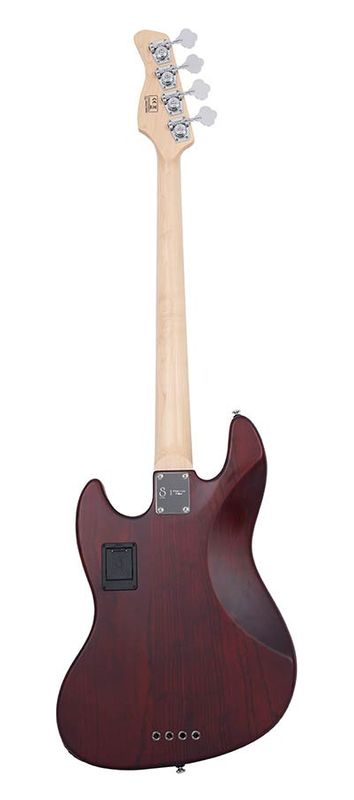 Sire V7 Series Marcus Miller swamp ash reissue 4-string active bass guitar, tobacco sunburst satin
