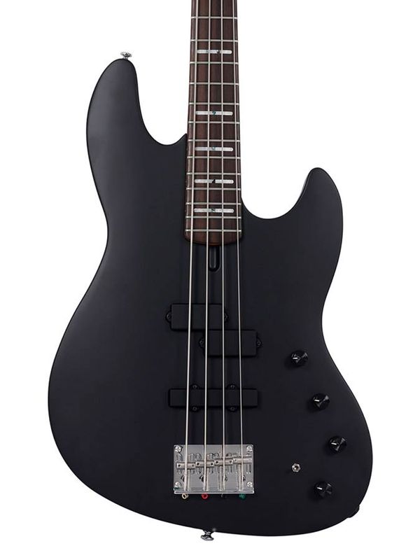 Sire U Series Marcus Miller alder 4-string active bass guitar, satin black