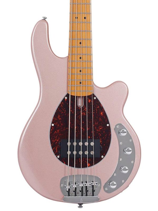 Sire Z Series Marcus Miller mahogany 5-string active bass guitar, rosegold