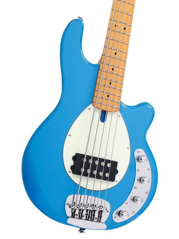 Sire Z Series Marcus Miller mahogany 5-string active bass guitar, blue