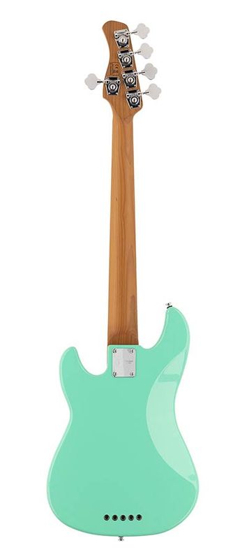 Sire P5 Series Marcus Miller Fretless Alder 5-string Passive Bass Guitar Mild Green